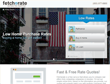 Tablet Screenshot of fetcharate.com